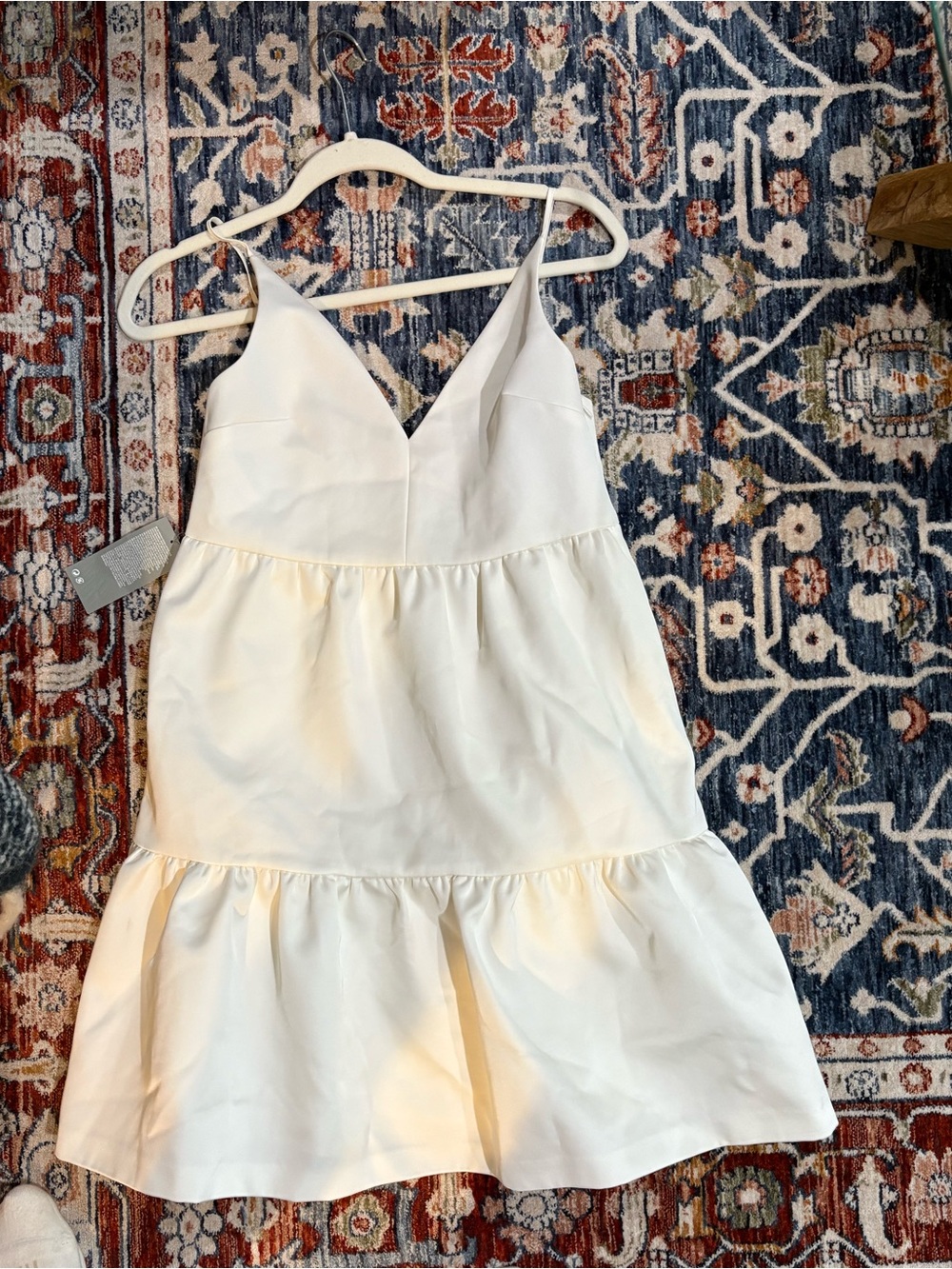 Bridal V-Neck Tiered Spaghetti Strap Dress from HM collection